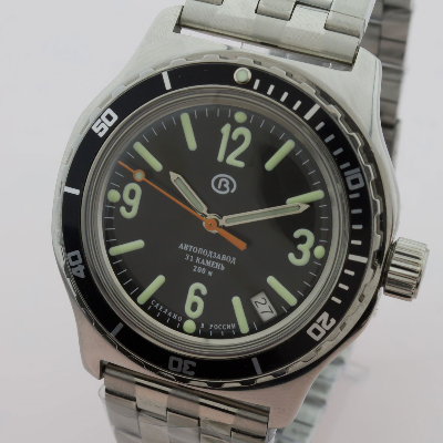 Vostok Amphibia 100660 black - C3