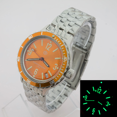 Vostok Amphibia 420660 orange C3