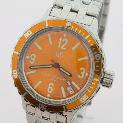 Vostok Amphibia 420660 orange C3