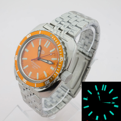 Vostok Amphibia 710916_orange_BG9W