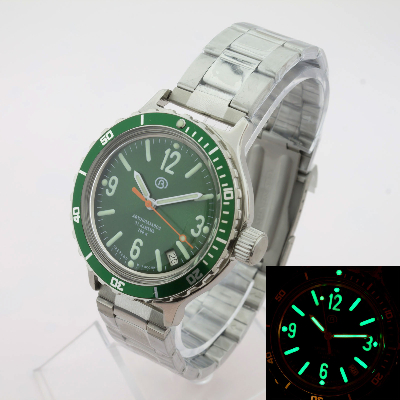 VOSTOK AMPHIBIA 420660 GREEN C3